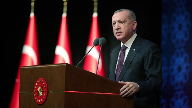 Cumhurbaşkanı Erdoğan'dan 24 Nisan için taziye mesajı